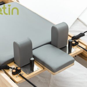 Foldable Maple Pilates Reformer For fitness and body shaping High-precision gear system