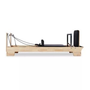 Comfortable And Breathable Leather For Rehabilitation Centers - Oak Wood Pilates Reformer