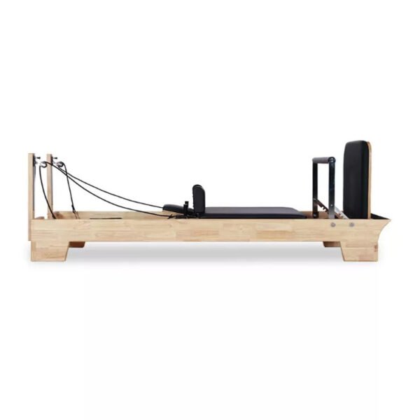 Comfortable And Breathable Leather For Rehabilitation Centers - Oak Wood Pilates Reformer
